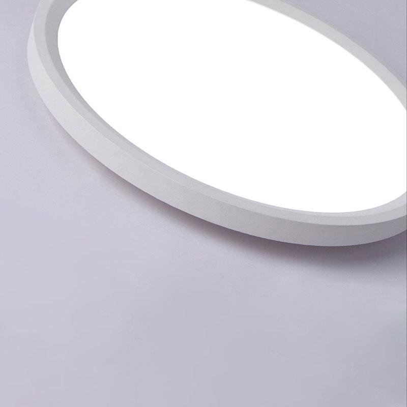 Black/White Nordic Industrial LED Flush Mount Ceiling Light