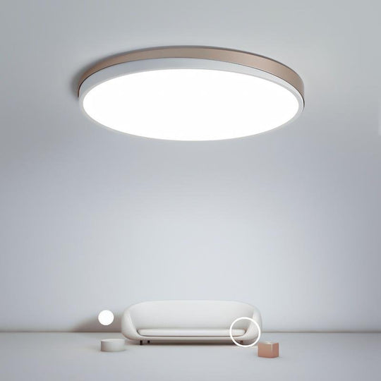 Circle Modern Flush Mount Ceiling Light