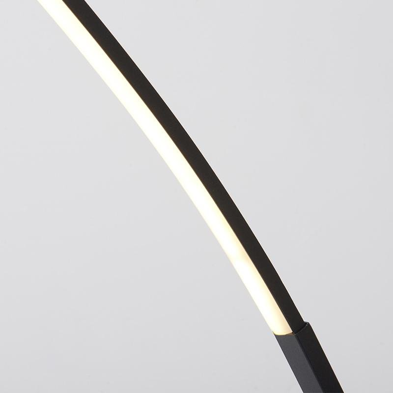 Modern LED Arc Floor Lamp with Remote Control