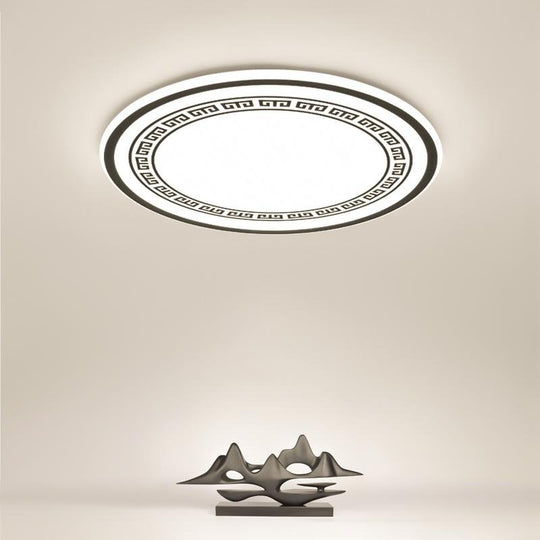Eastern Round LED Integrated Flush Mount Ceiling Light