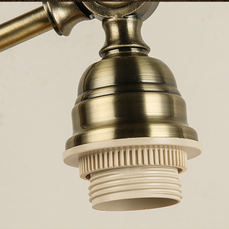 20'' Antique Metallic LED Desk Lamp with Adjustable Gooseneck