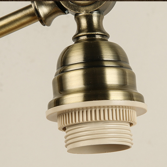 20'' Antique Metallic LED Desk Lamp with Adjustable Gooseneck