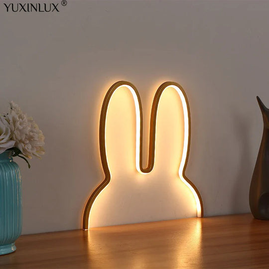 Lily USB Wall Light - Adorable Glow for Kids' Room Ambiance