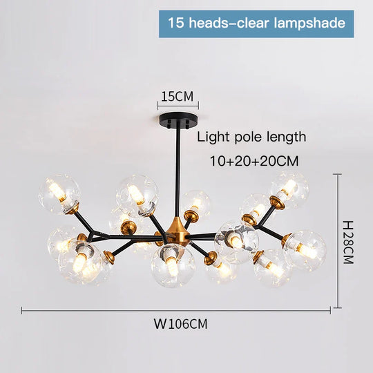 Liora Durable Elegance Chandelier - Classic Meets Modern Charm