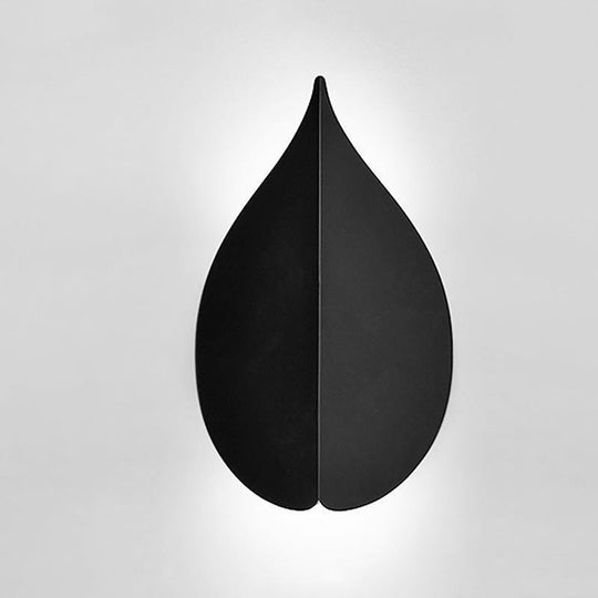 Modern Leaf Shaped LED Wall Sconce