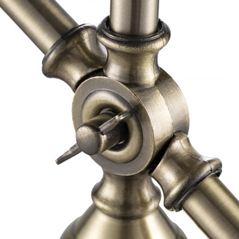 Vintage Metallic Dome Desk Lamp with Flexible Arm