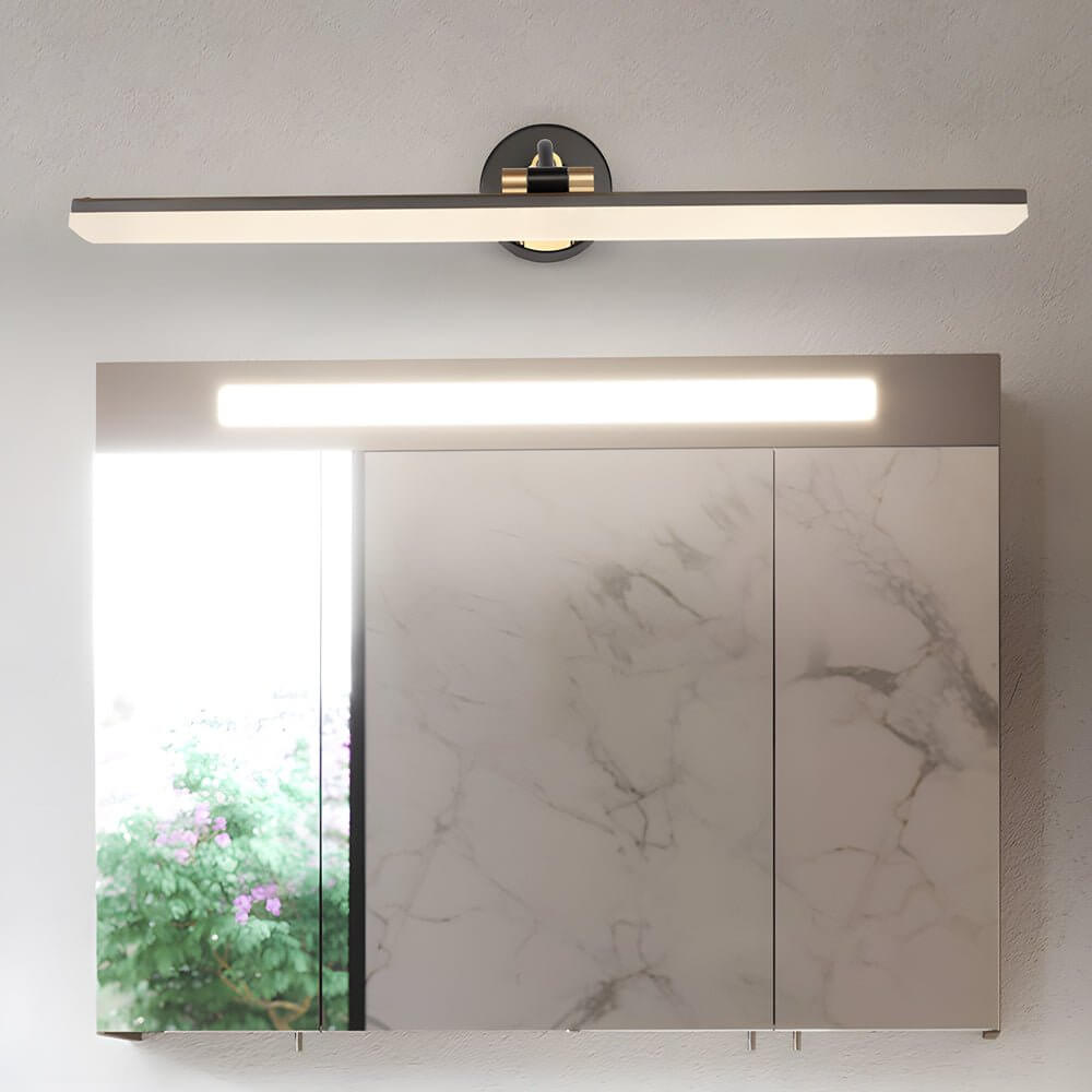 Adjustable LED Bathroom Vanity Mirror Light with Rotatable Bar