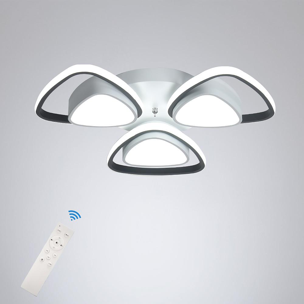 Unique Geometric LED Metal Flush Mount Ceiling Light