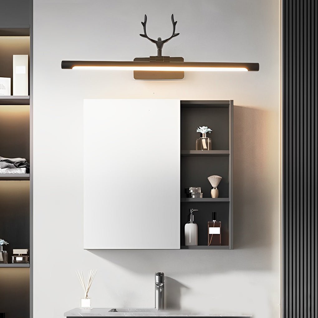 Antler-Inspired 210° Adjustable LED Bathroom Vanity Light