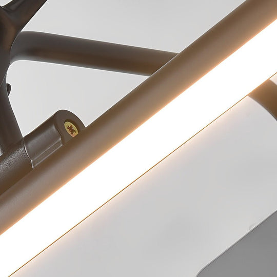 Antler-Inspired 210° Adjustable LED Bathroom Vanity Light