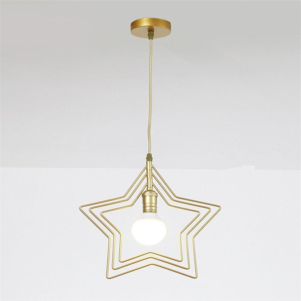 Multi Star Shaped Modern Metal Pendant Lighting