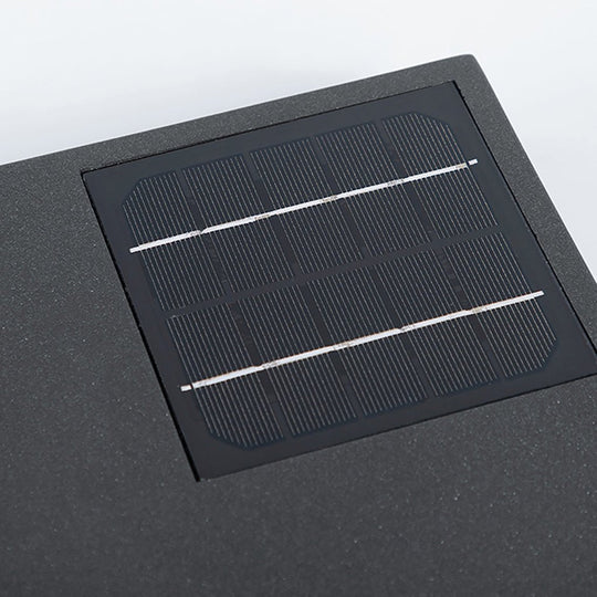 Industrial Solar LED Garden Light with Mesh Design