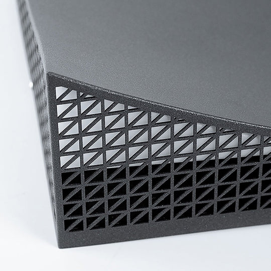 Industrial Solar LED Garden Light with Mesh Design