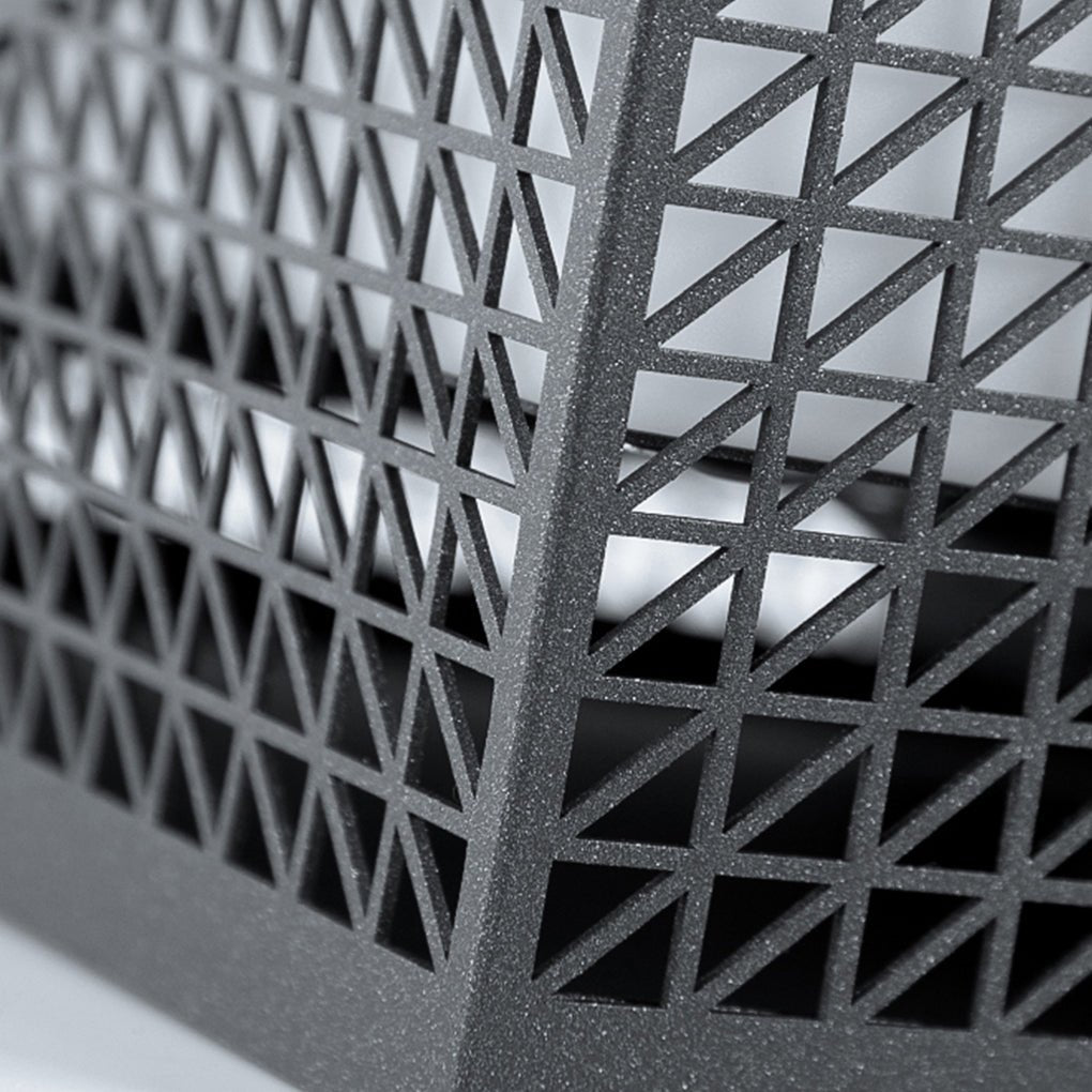 Industrial Solar LED Garden Light with Mesh Design