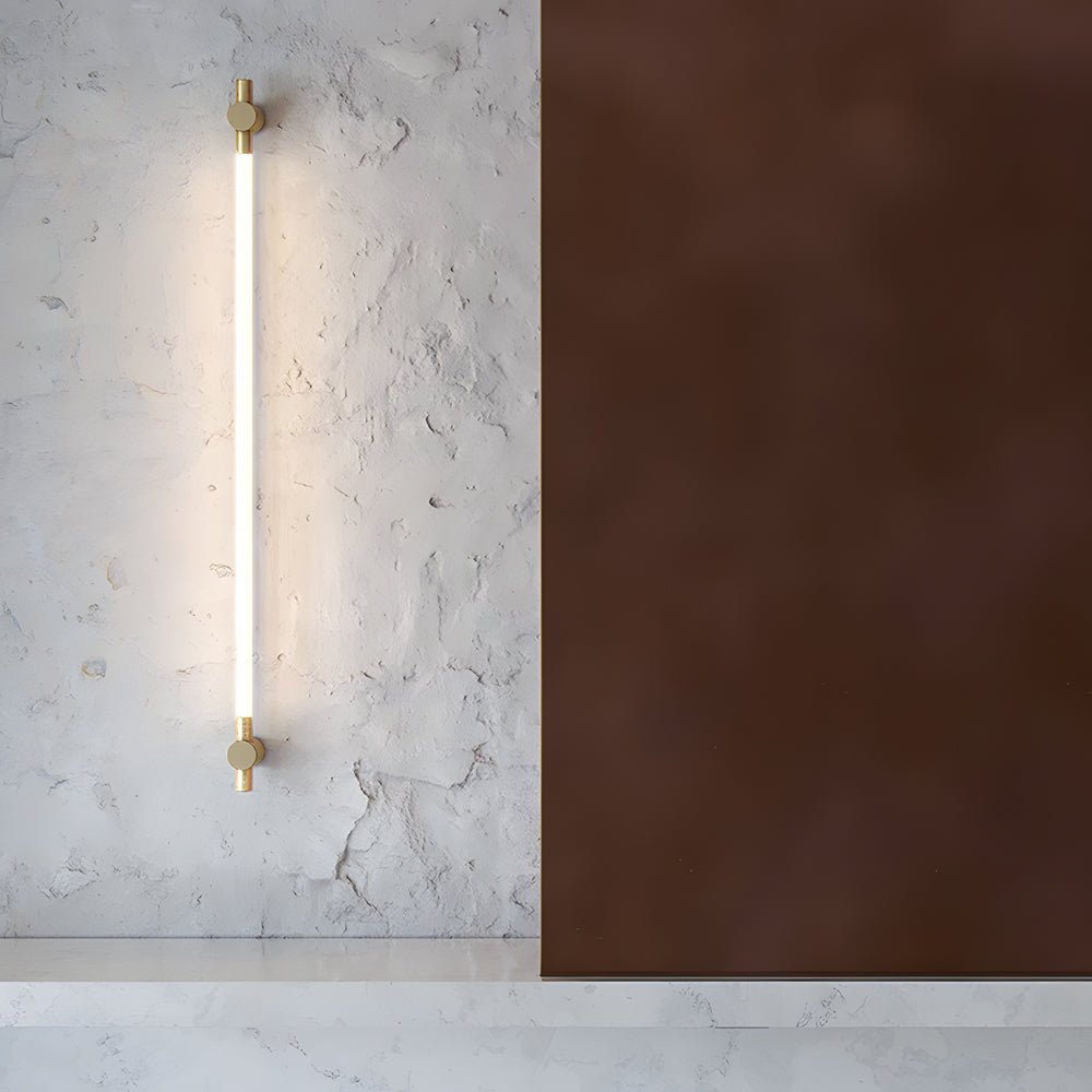 Brass Linear LED Bathroom Vanity Light – 35.4’’ & 47.2’’