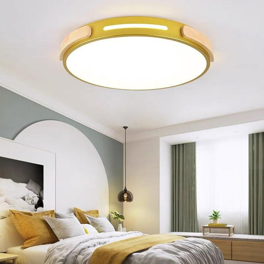 Minimalist Round Design LED Flush Mount Ceiling Light