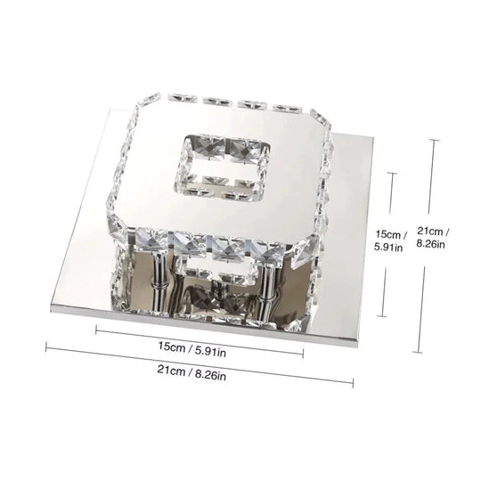 Ceiling Lights Indoor Crystal Lighting LED Luminaria Abajur Modern LED Ceiling Lamp For Living Dining Bed Room Home Decoration