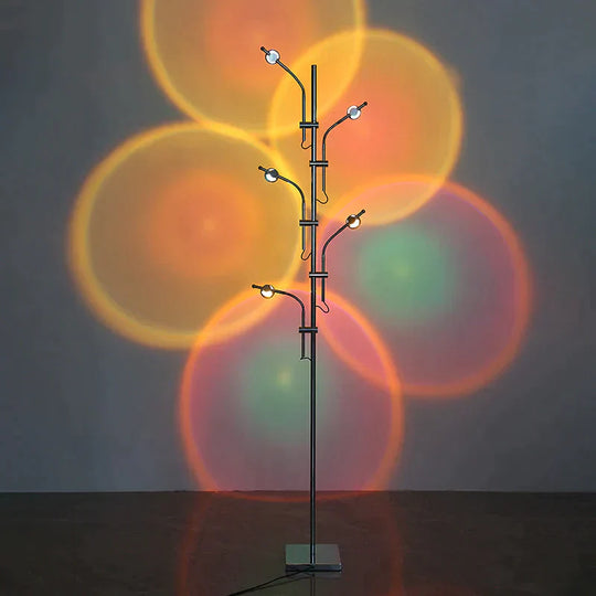 Creative Background Wall Sunset Atmosphere Lamp Floor Lamp