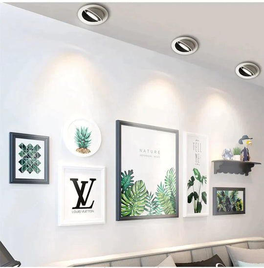 Damaris - Dimmable Led Down light lamp COB Ceiling Light 5w 7w 10w 12w  recessed ceiling Spot Lights for kitchen bedroom home Decor