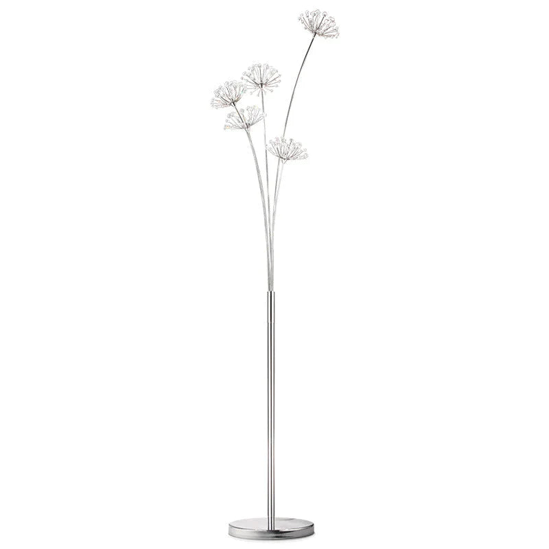 Dandelion Floor Lamp Ins Wind Minimalist Vertical Personality Living Room Bedroom Crystal Decorative Platform Lamp