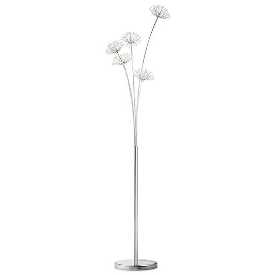 Dandelion Floor Lamp Ins Wind Minimalist Vertical Personality Living Room Bedroom Crystal Decorative Platform Lamp
