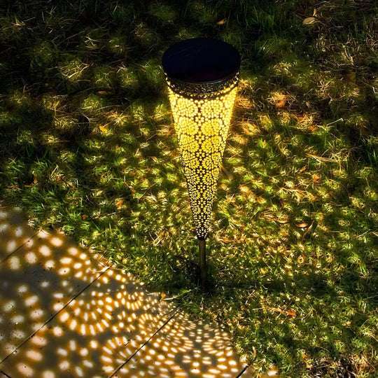 Decorative Solar-Powered Garden Stake Lights (2-Pack)