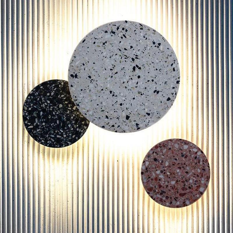 Terrazzo Minimalist LED Outdoor Wall Light Waterproof