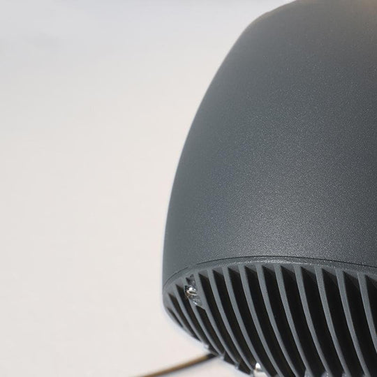 Round Aluminum LED Waterproof Outdoor Tree Spotlights – Gray