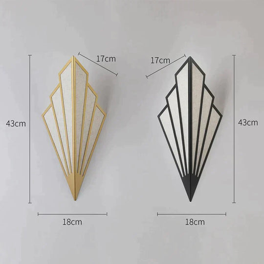 Diamond Shape Modern Wall Light Wall Sconce for Bedroom Dining Room