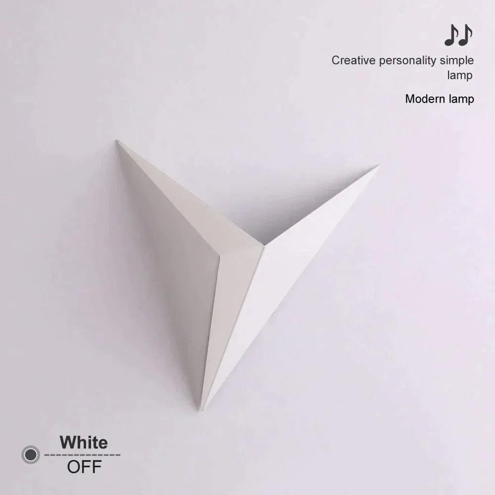 Diamond Shape Modern Wall Light Wall Sconce for Bedroom Dining Room