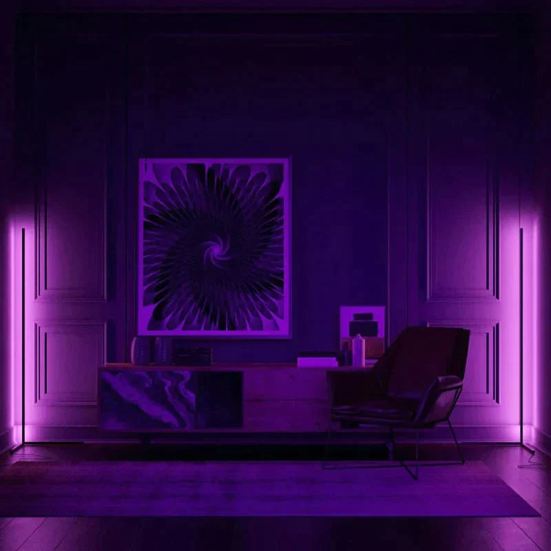 Dimming Black White Floor Lamp Modern RGB Remote LED Floor Lamps Standing Lamp simple corner standing Lamp corner light dropship