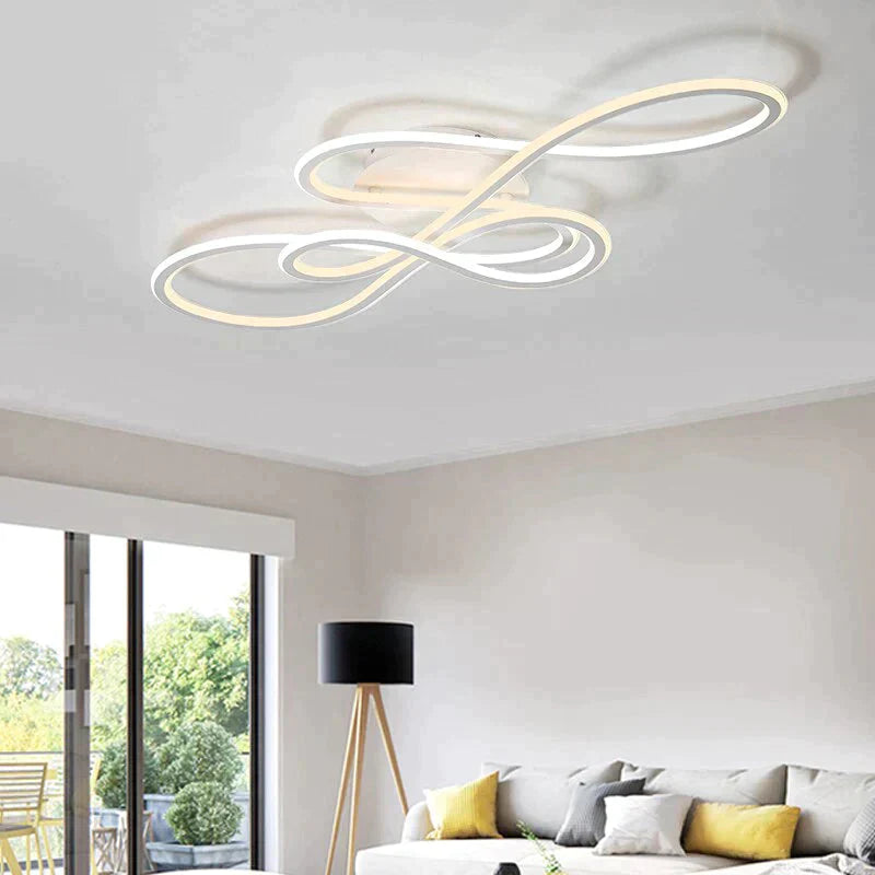 Double Glow Modern Led Ceiling Lights For Living Room Bedroom Lamparas De Techo Dimming Ceiling Lights Lamp Fixtures