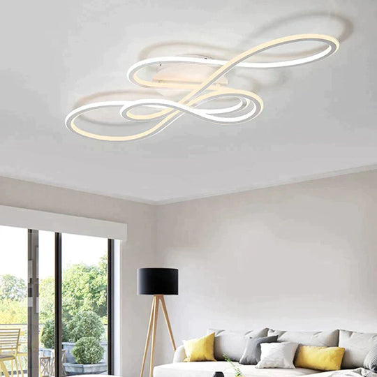 Double Glow Modern Led Ceiling Lights For Living Room Bedroom Lamparas De Techo Dimming Ceiling Lights Lamp Fixtures