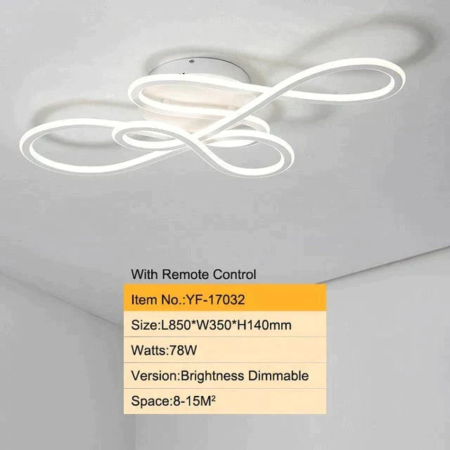 Double Glow Modern Led Ceiling Lights For Living Room Bedroom Lamparas De Techo Dimming Ceiling Lights Lamp Fixtures