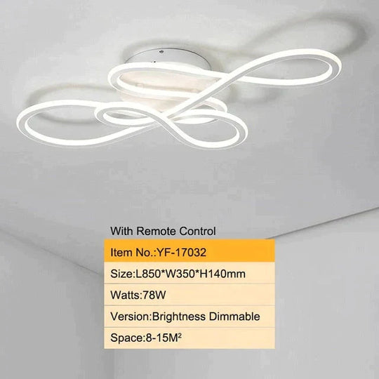 Double Glow Modern Led Ceiling Lights For Living Room Bedroom Lamparas De Techo Dimming Ceiling Lights Lamp Fixtures