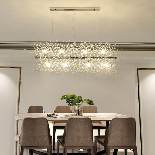 Dazzling Crystal LED Modern Chandelier – Pendant Hanging Lamp
