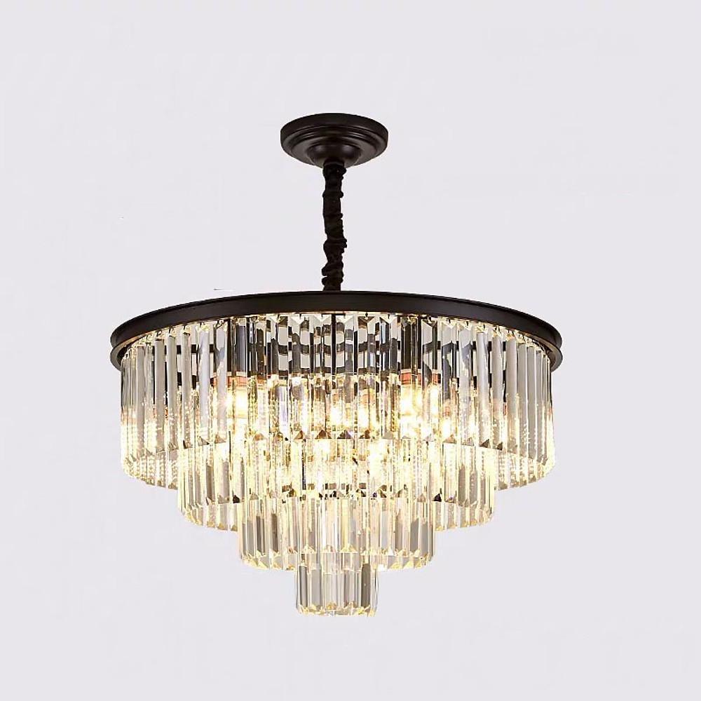 Modern Crystal Contemporary Chandelier Entryway Chandelier