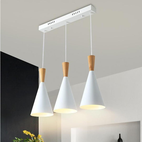 Cone Shaped Modern Metal Pendant Light