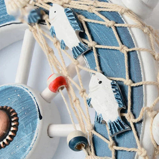 Elvira -  Ship Rudder Style Mediterranean Decorative Ceiling Lamp