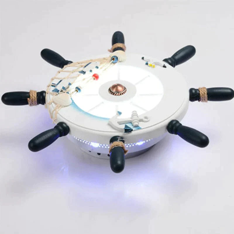 Elvira -  Ship Rudder Style Mediterranean Decorative Ceiling Lamp