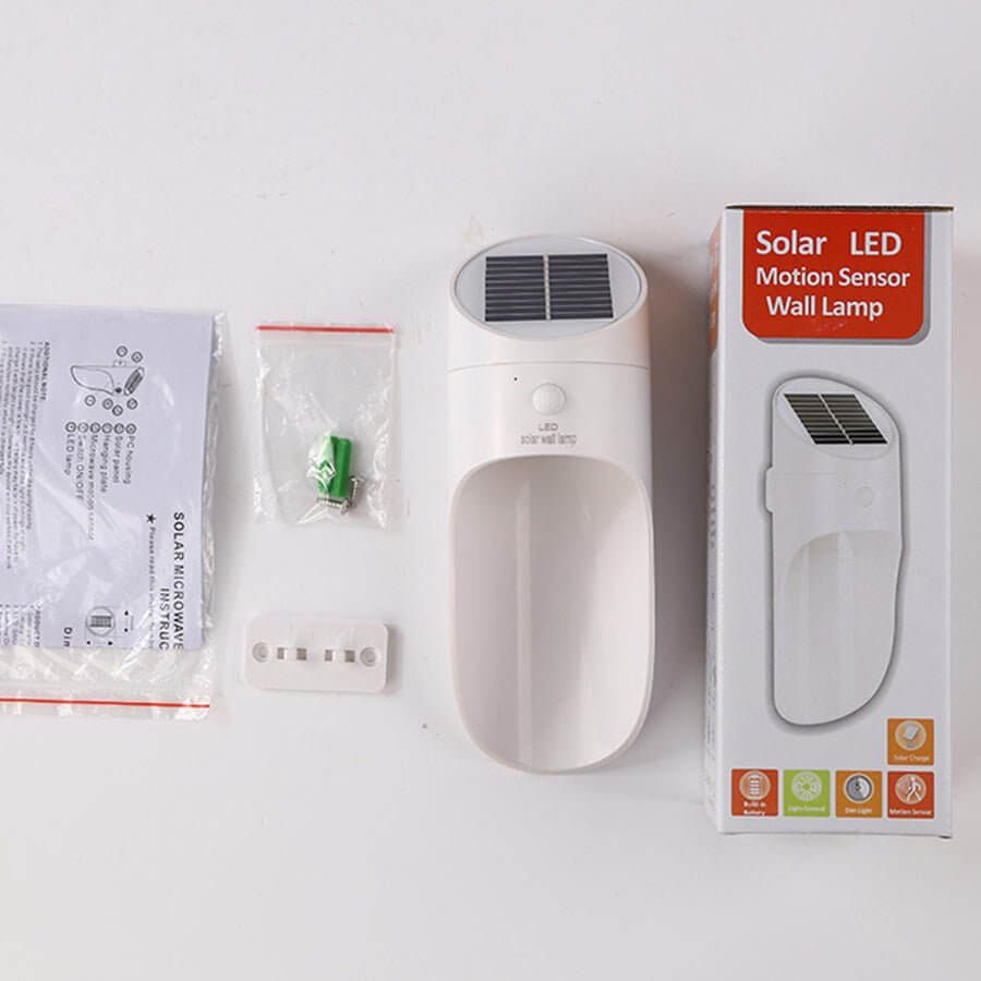 European Style Solar LED Outdoor Wall Lamp