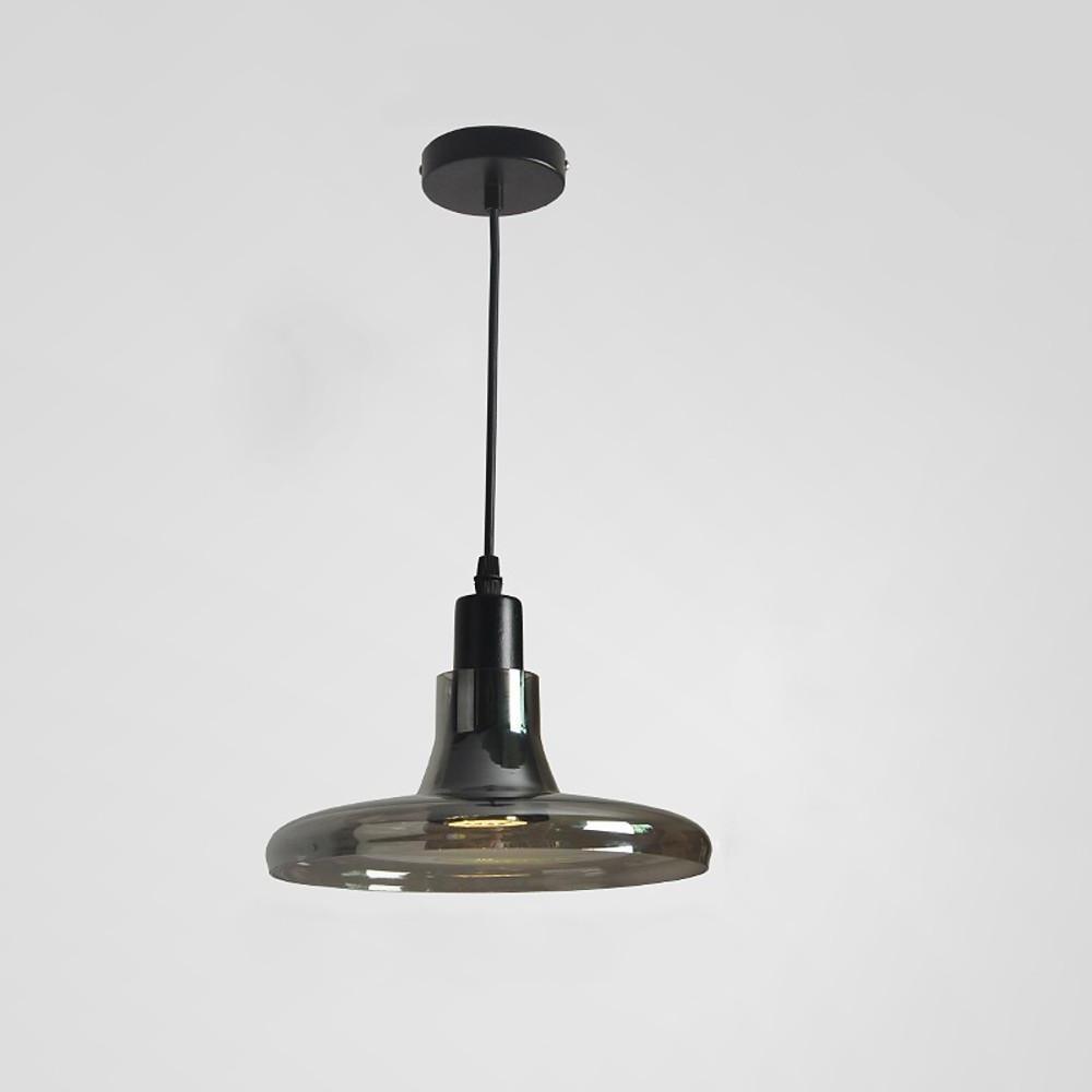 Circular Glass Pendant Light Modern Nordic Industrial Ceiling Lighting