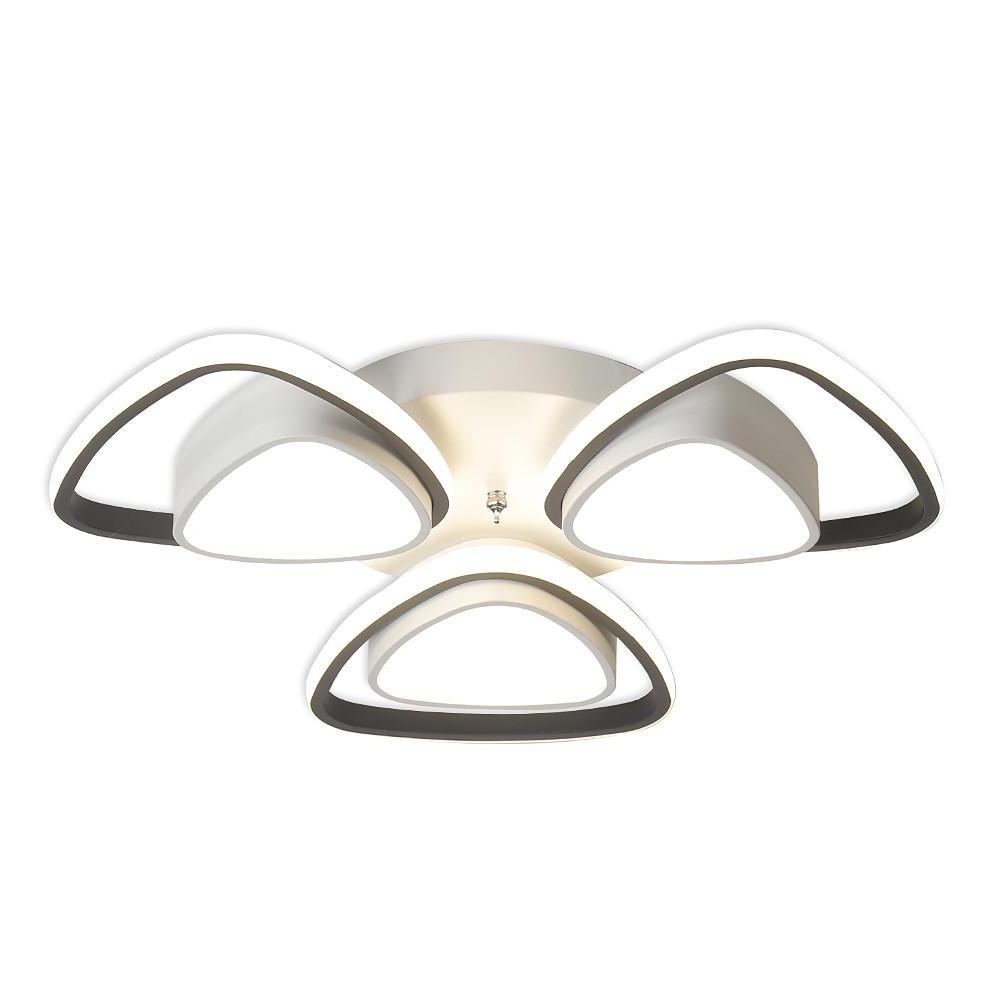 Unique Geometric LED Metal Flush Mount Ceiling Light