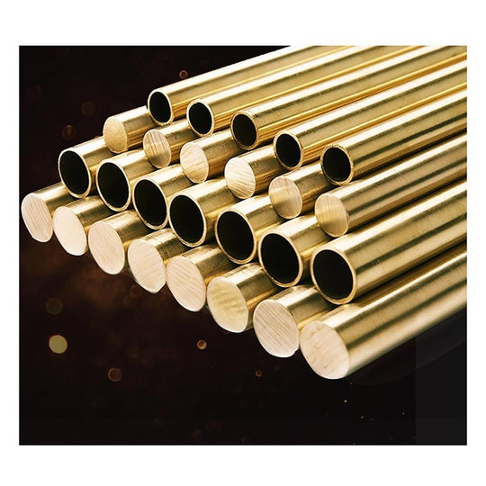 Round Crystal Copper LED Nordic Chandelier