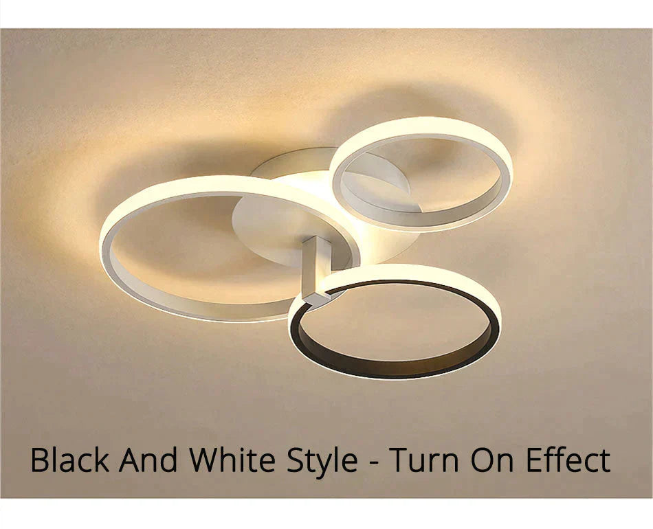 Grey Color Round LED Pendant Lights For Bedroom Home Modern Lamp Fixtures Lustre Plafonnier Dimmable Remote Control Lighting