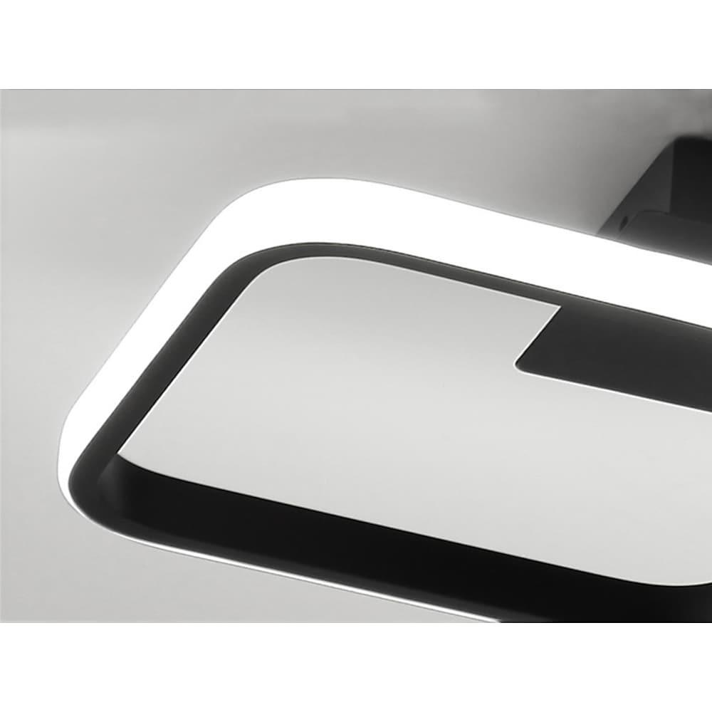 2 Square Acrylic LED Flush Mount Ceiling Light – Corridors