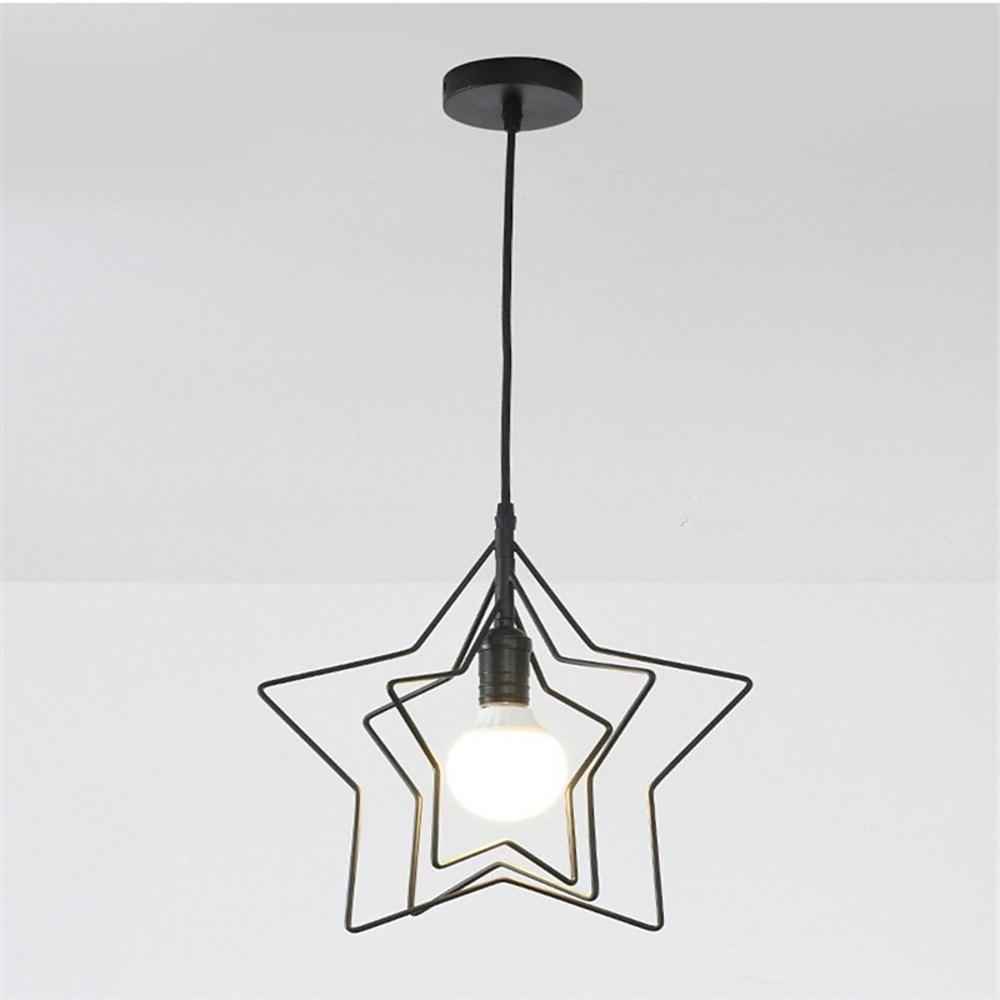 Multi Star Shaped Modern Metal Pendant Lighting