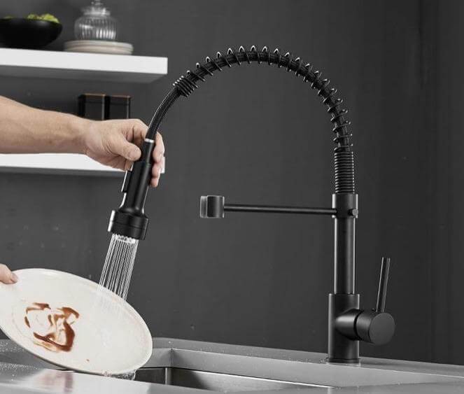 HydroBliss - Modern Spring Kitchen Faucet