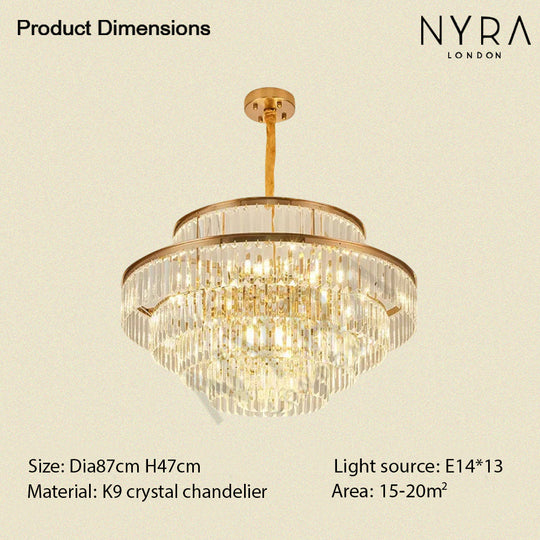 Gemma Crystal Arden Chandelier