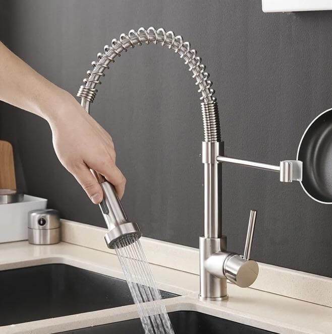 HydroBliss - Modern Spring Kitchen Faucet